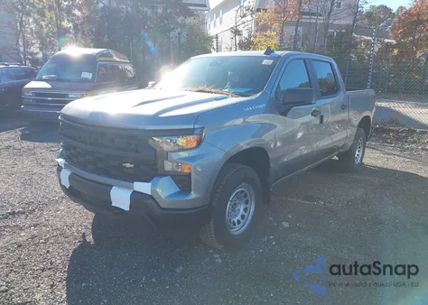 2026 Chevrolet Silverado 1500 4Wd Short Bed Wt/4Wd Standard Bed Wt z USA, uszkodzony, nr VIN 1GCPKAEKXTZ195520